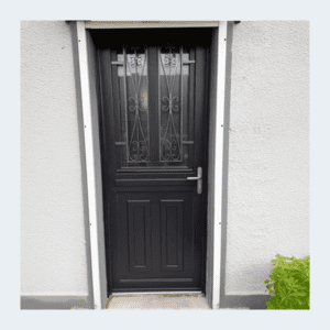 Porte d'entrée PVC