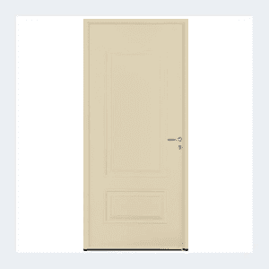 Porte d'entrée acier - Modèle - Arizona - Beige RAL 1015