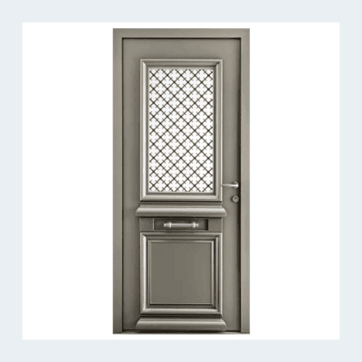 Porte Athis 1 Gris perle