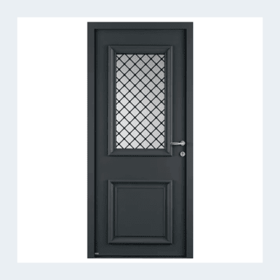 Porte Melia Gris anthracite