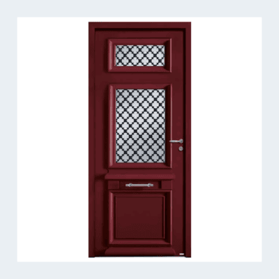 Porte d’entrée aluminium – Modèle Olympie - Gris anthracite RAL 7016 – Image 5